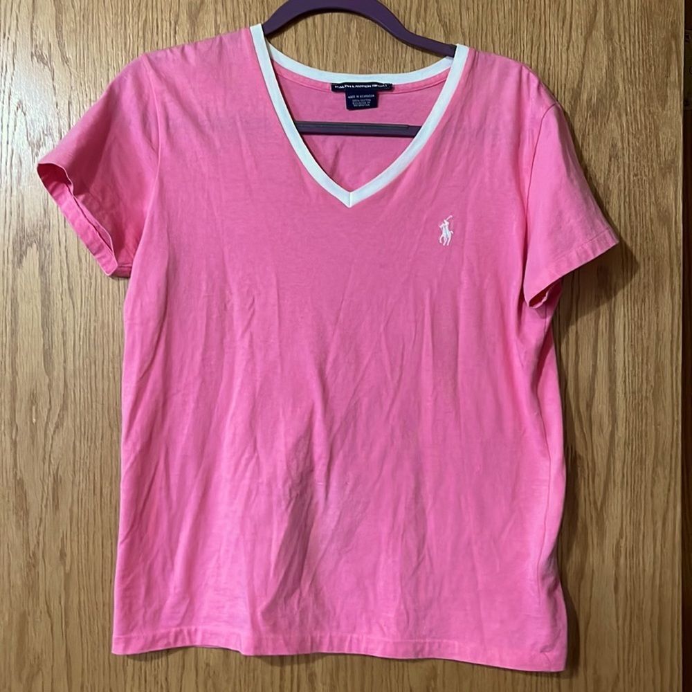 Polo 👚 Pink TShirt